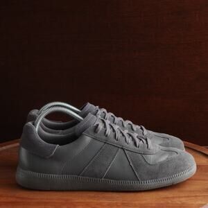 Oliver Cabell Sneakers Unisex Size M8 W11 Gray GAT Leather Modern Luxury Shoes